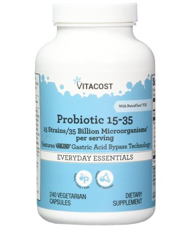 Vitacost Probiotic 15 - 35 Billion 240 Capsules