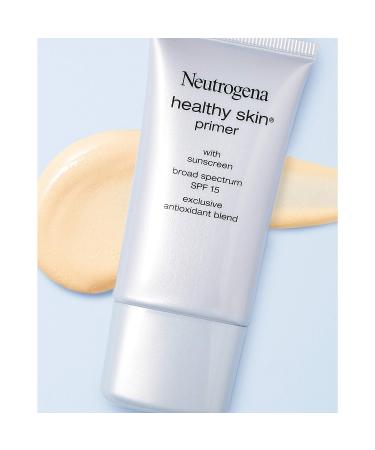 Neutrogena Healthy Skin Tone-Correcting Primer SPF 15 | Lightweight Makeup Primer with Soy & Antioxidants | Evens & Brightens Skin - 1 fl. oz - Buy Online on GoSupps.com