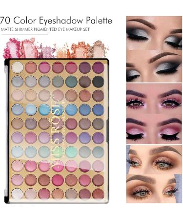 /L Matte Pearlescent Eyeshadow Fine Powdery Texture Convenient to Use Multicolor Blendable Lasting Halloween Makeup - Buy Online on GoSupps.com