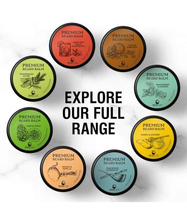 Beard Club Cedar Wood and Lime Beard Balm for Men - Moisturizer, Butter, Softener, Conditioner & Wax - Buy Online on GoSupps.com