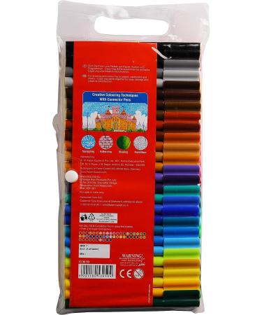 Faber Castell Connector Pens Multicolor - 50 Pack - Buy Online on GoSupps.com