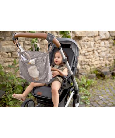 Versatile Diaper Bag Organizer for Baby Strollers | Casual Multi-Talent Bag with Changing Pad | Blocks Taupe - Buy Online on GoSupps.com
