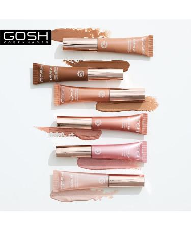 GOSH Lightening cream GLOW-UP I Highlighter liquid for face and body I for defined features and gentle transitions I Highlighter long lasting cream I Vegan & certified allergy I - Buy Online on GoSupps.com
