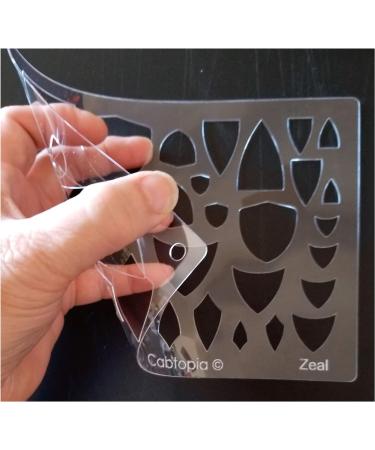 Lapidary Jewelry Design Template Stencil - Cabtopia | Shop Now - Buy Online on GoSupps.com