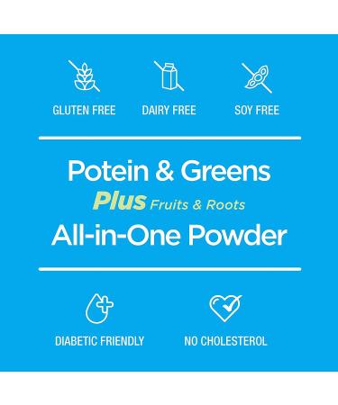 VeganSmart Protein & Greens All-In-One Powder Vanilla Creme 1.42 lbs (645 g) - Buy Online on GoSupps.com