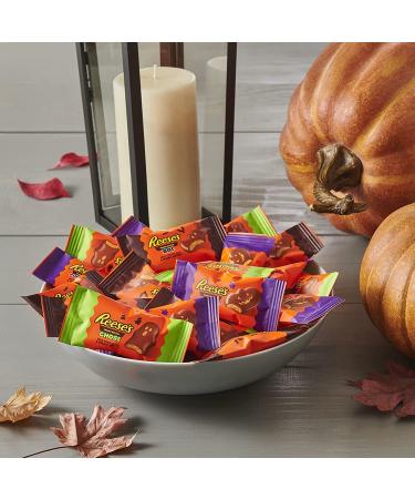 REESE'S Halloween Milk Chocolate Peanut Butter Snack Shapes Candy 9.6 oz Variety Bag - Buy Online on GoSupps.com
