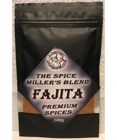 The Spice Millers Blend Fajita 100g Premium Artisan Spice Mixes Syn Free & Low Syn Seasonings - Buy Online on GoSupps.com
