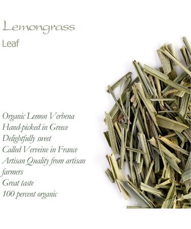 Lemon Grass Organic Herbal Tea - Lemony Sweetness - Lemongrass from Asia - Citronella 350g - Buy Online on GoSupps.com