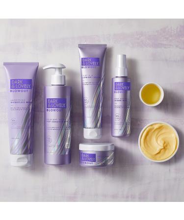 Dark and Lovely Blowout Moisture Hair Mask with Castor Oil 12 fl oz - For Curly Hair & All Hair Types - Buy Online on GoSupps.com