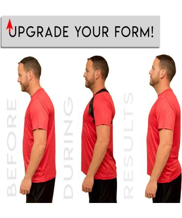 Posture Corrector for Women Men & Kids | Adjustable Back Support & Pain Relief - Comfortable Under Clothes Brace with Resistance Band - Buy Online on GoSupps.com