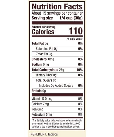 Bob's Red Mill Tapioca Flour - 20 oz | Gluten-Free & Versatile Baking Ingredient - Buy Online on GoSupps.com