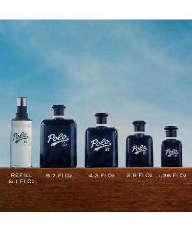 Ralph Lauren - Polo 67 - Eau de Toilette - Cologne for Men - Woody & Solar Scent - With Pineapple Bergamot & Vetiver 4.2 Fl Oz (Pack of 1) - Buy Online on GoSupps.com