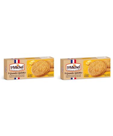 St Michel Large Salted Butter Galette 150g Pack of 2