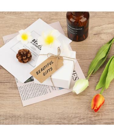 Kraft Paper Tags  2'' x 4'' Paper Gift Tags with Twine for Arts and Crafts  Wedding Christmas Thanksgiving and Holiday-100PCS (Brown) - Buy Online on GoSupps.com