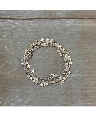 Oralgo Stylish Necklace with Round Stones | Adjustable Choker & Collarbone Chain for Everyday Use - International Shipping Available - Buy Online on GoSupps.com