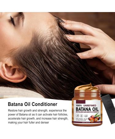  Zibeem Batana Oil Conditioner for Hair Growth Hair Straightening Strengthening Conditioner 120ml Anti Frizz Damage Protection Recovery - Buy Online on GoSupps.com