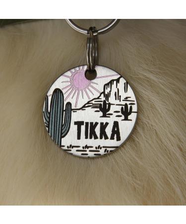 Personalized Stainless Steel Dog Tags | Engraved Animal Brands for Dogs & Cats | Custom Name Signs - Buy Online on GoSupps.com