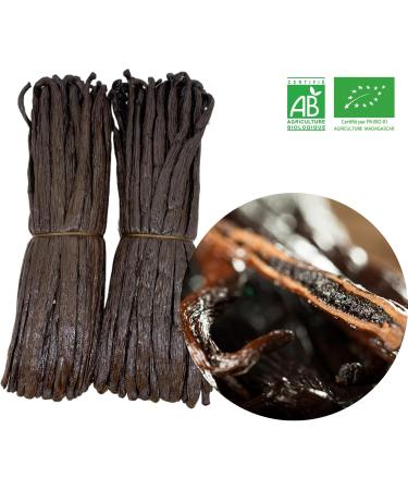 (1 kg approx. 250 pods) Organic Bourbon Vanilla Pods from Madagascar Gourmet Quality Pod 15/16 cm Direct Producer - Buy Online on GoSupps.com