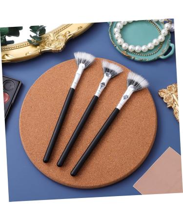 NOLITOY 3pcs Lash Fan Brushes - Eyebrow & Mascara Brushes for Flawless Eye Makeup | International Shipping Available - Buy Online on GoSupps.com