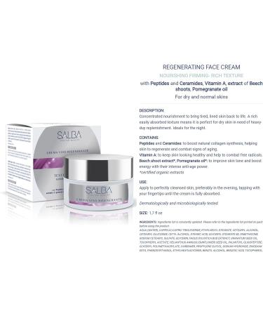  Salba Salba Regenerating Face Cream 50 ml - Buy Online on GoSupps.com