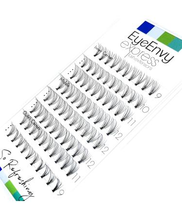 EyeEnvy Express Lash Extensions So Refreshing Faux Mink Individual Cluster Eyelashes - 15mm - Buy Online on GoSupps.com