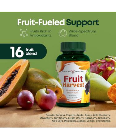 Supermed Research Fruits and Vegetables Supplements 2 Pack Combination Fruit & Veggies Supplement Whole Food Vitamins & Minerals for Adults Superfood Veggie Vitamins for Adults (180 x 2, 360 Ct) - Buy Online on GoSupps.com
