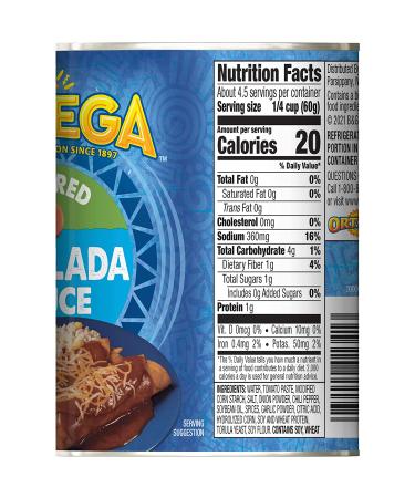 Ortega Red Chili Enchilada Sauce - 10 oz | Authentic Mexican Flavor - Buy Online on GoSupps.com
