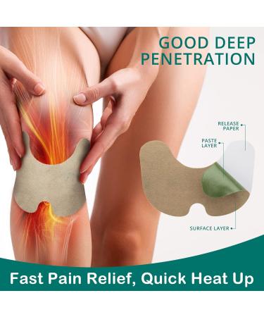 Natural Self-Heating Pain Relief Patch - 26 Pcs for Neck Knees Muscles & Joints - Buy Online on GoSupps.com