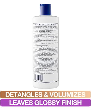 Mane 'n Tail Ultimate Gloss Conditioner 16oz | Deep Conditioning with Natural Oils | Restores Elasticity, Strength, and Scalp Health - Buy Online on GoSupps.com