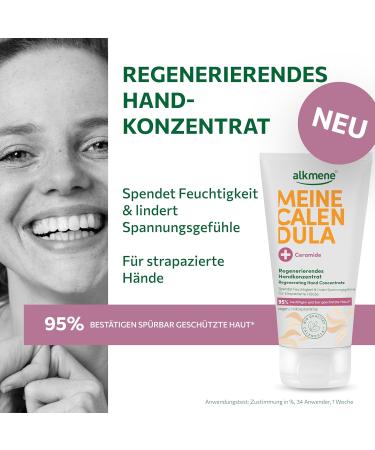 Alkmene alkmene 6 x 75ml Calendula Regenerating Hand Concentrate for Damaged Hands - Extra Dry and Chapped Hand Cream - Vegan Hand Cream for Men - Buy Online on GoSupps.com