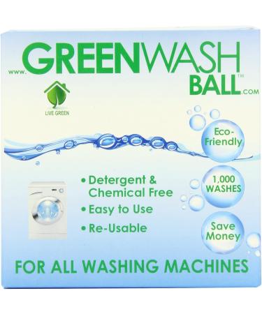 Eco-Friendly Green Wash Ball | Laundry Ball for Detergent-Free Washing - International Shipping - Buy Online on GoSupps.com