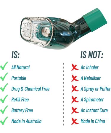 AirPhysio: Health & Wellness Natural Breathing Aid - Buy Online on GoSupps.com
