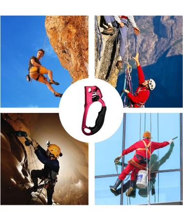 S.E.PEAK CE Certified Hand Ascender for Rock Climbing - Black (Right Hand) - Buy Online on GoSupps.com