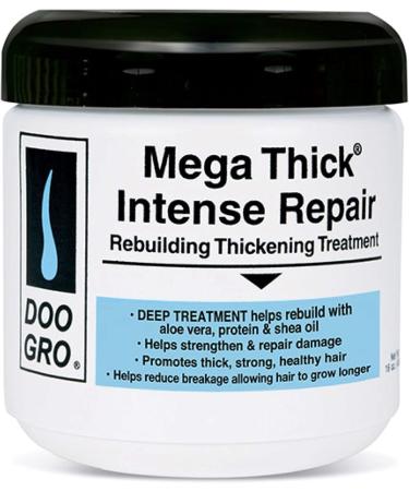 Doo Gro Mega Thick Intense Repair 16oz with Stimulating Growth Oil 4.5 fl.oz & Mega Thick Growth Oil 4.5 fl.oz - Buy Online on GoSupps.com