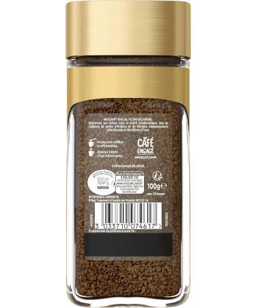 Nescaf SPECIAL FILTER Decaffeinated Soluble Coffee Bottle of 100 g - Buy Online on GoSupps.com