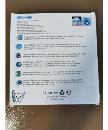 ITECHNIK EB17S Sensitive Brush Heads - Compatible with Braun Oral-B Replacement Brushes (16 Pieces) | International Shipping Available - Buy Online on GoSupps.com