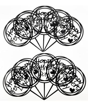 JOZON 10 Piececs Happy Father's Day Cake Toppers Acrylic Fathers Day Cupcake Toppers Cake Picks Best Dad Theme Party Cake Supplies Decoration - Buy Online on GoSupps.com