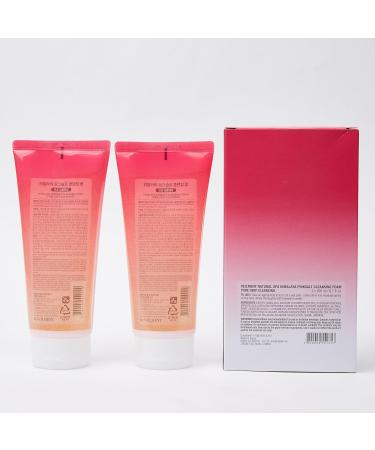 HIMALAYA PINKSALT Daily Scrub Cleansing Foam Pore Deep Cleansing 6.7 fl oz 2 Pack - BHA facial cleanser for oily skin Pore Cleaner Facial Scrub Low Alkaline Facial Cleanser Korean Skin Care - Buy Online on GoSupps.com