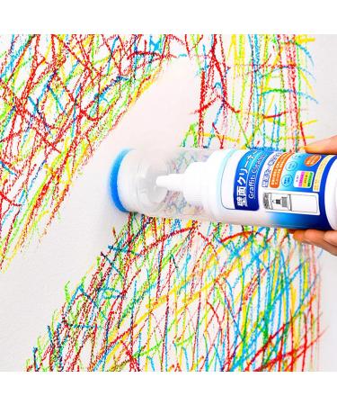 2 Graffiti Cleaner Waterproof Spray Paint Remover with Sponge Brush - Drawing Removal Wall Drawing Removal Spayer Clean Stain Resistant for Wall Shakven 2 Pcs Single Attribute - Buy Online on GoSupps.com