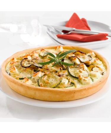 Quiche Feuilletee Quiche/savoury Tart In Aluminium Tin 18 cm 10 Portions - Buy Online on GoSupps.com