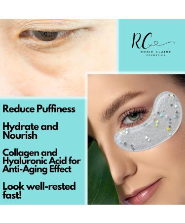 Bright Eyes Collagen & Hyaluronic Acid Under Eye Hydrogel Patches - Reduce Dark Circles Puffiness & Crows Feet | Shop Internationally - Buy Online on GoSupps.com