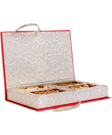 Bhai dooj special | Dry Fruits Items Kaju/Badam/Pista/Kishmish (100gm Each) Dry Fruits and Nuts Box Pack Diwali Gifts for Family and Friends Corporate Office Clients - Bhai Dooj Gift Set for Brother Sister - Buy Online on GoSupps.com
