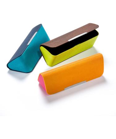 Stylish Blue-Turquoise Hardcase Glasses Case | Unique Shape | FEFI International Shipping - Buy Online on GoSupps.com