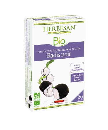 Super Diet Laboratory Herbesan Organic Black Radish 20 ampullen to 15 ml