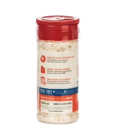Redmond Real Sea Salt 10oz Shaker - Natural Unrefined Gluten Free Kosher - Pack of 1 - Buy Online on GoSupps.com