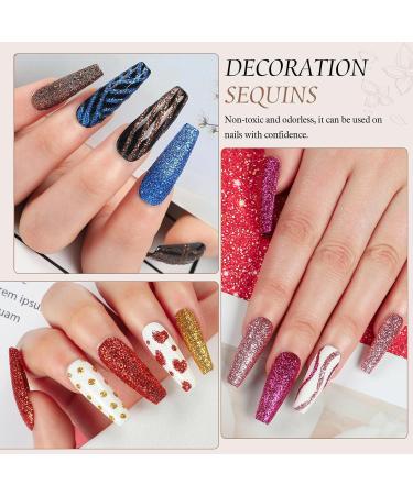 PEACECOLOR Acrylic Nail Kits Full Set for Beginners with Pink Clear White Acrylic Powder and Liquid 36PC Glitter Nail Decoration Powder Top Base Coat for Acrylic Nail Extension Carving Beauty Gifts XA-48 - Buy Online on GoSupps.com