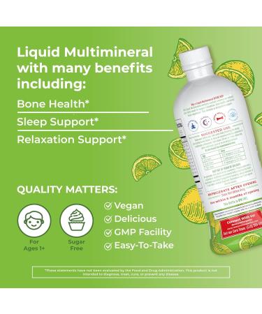 Liquid Multivitamin Raspberry & Liquid Multimineral Lemonade Bundle by Mary Ruth's | Vitamin A B C D3 E & Amino Acids | Immune & Energy Support | Sleep Support | Magnesium Calcium & MSM Supplement - Buy Online on GoSupps.com