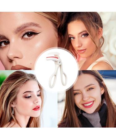 Eyelash Curlers | Curl Lash Curler with Comb Travel Eyelash Curler Curved Eyelash Curlers for Any Eye Shapes and Sizes Creates Lifted Lashes for Women - Buy Online on GoSupps.com