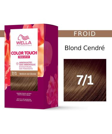 Color Touch Fresh-Up-Kit - Semi-Permanent Coloring Kit 7/1 Medium Ash Blonde - Ash Blonde - Buy Online on GoSupps.com