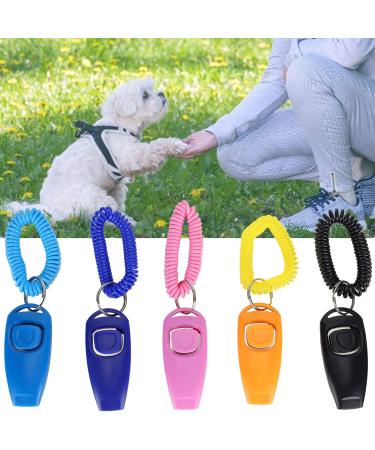 Dog Clicker and Whistle 2 in 1 Pet Training Whistle High Frequency Training and Behaviour Aid for All Breeds and Ages Puppy Friendly Great for House Toilet Recall and Training - Buy Online on GoSupps.com